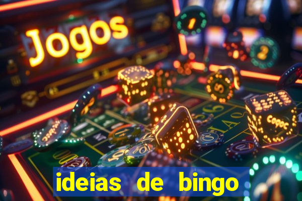 ideias de bingo para o natal